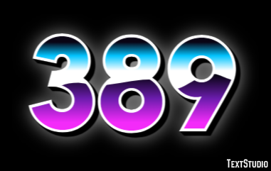 389 Text Effect