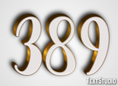 389 Text Effect