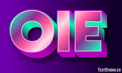 Oie Effet de Texte