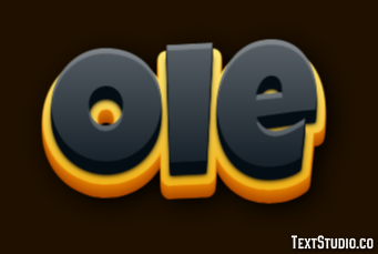 Oie Efeito do texto