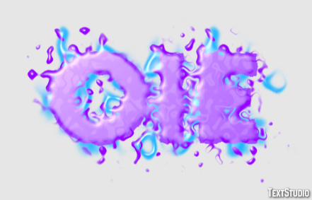 Oie Effet de Texte