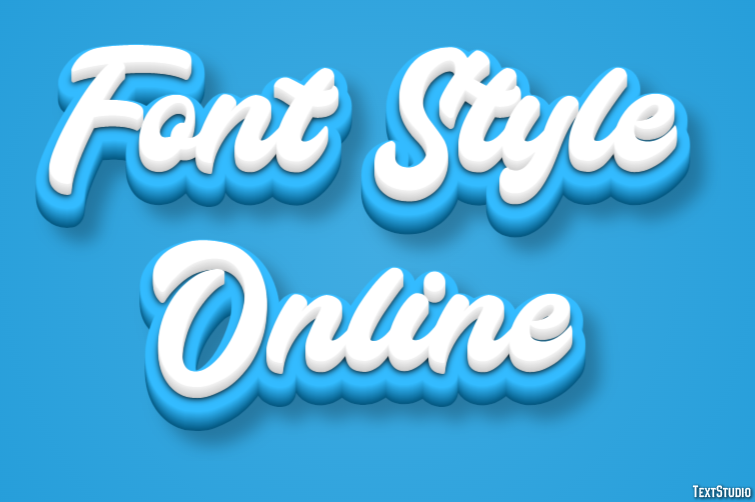 Font Style Online テキスト効果