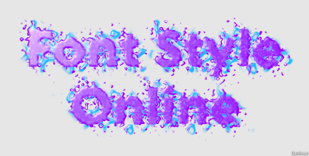 Font Style Online Efekt tekstowy