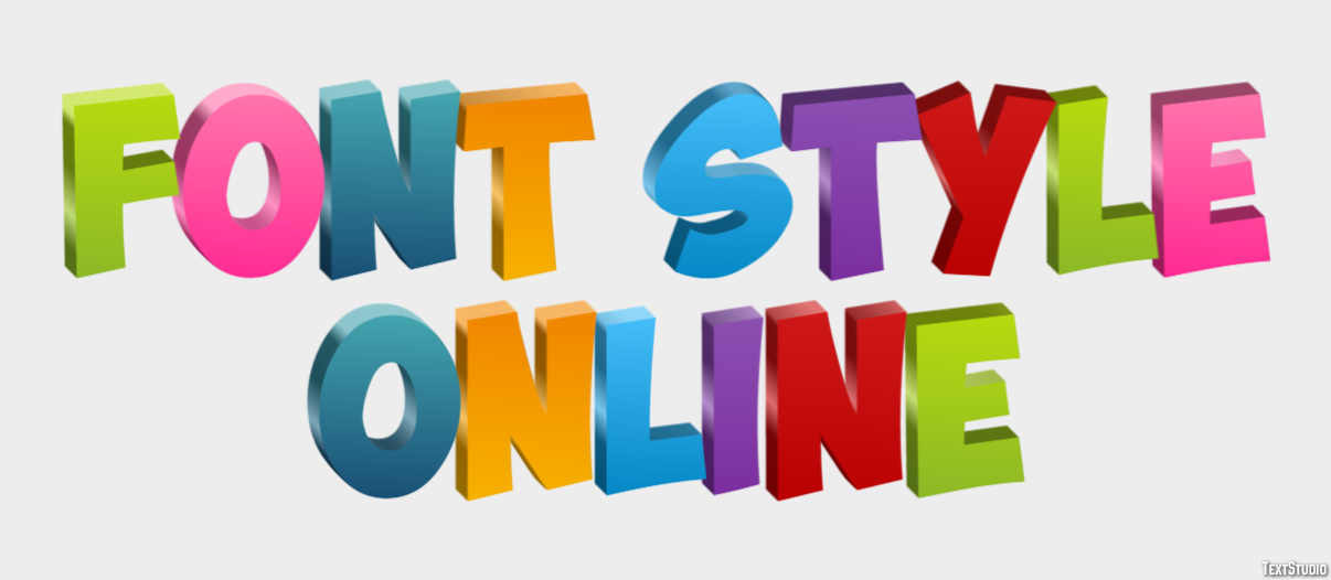 Font Style Online テキスト効果