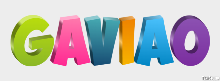 Gavião Text Effect