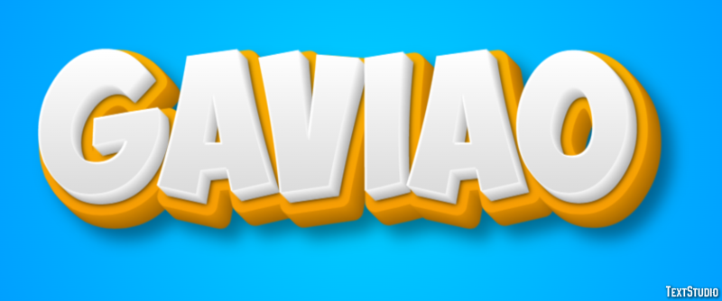Gavião Text Effect