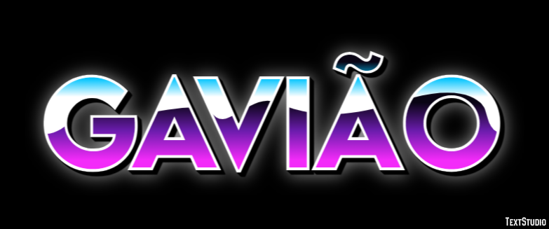 Gavião Эффект текста