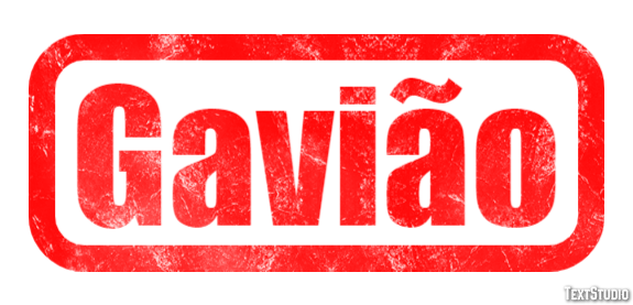 Gavião Текстовый эффект