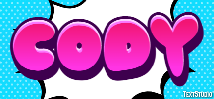Cody テキスト効果