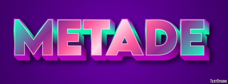 Metade Efecto de Texto