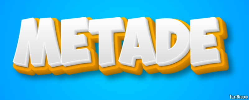 Metade Efecto de Texto