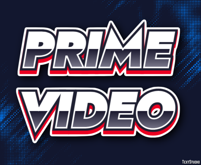 Prime Video Efecto de Texto