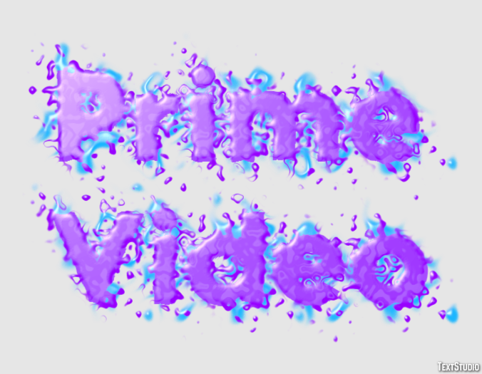 Prime Video テキスト効果