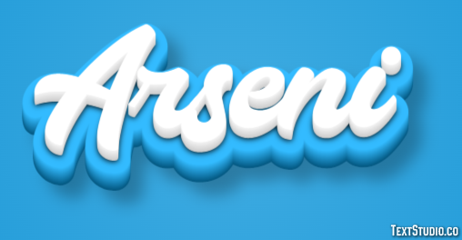 Arseni Эффект текста