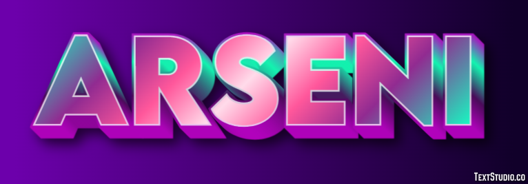 Arseni Эффект текста