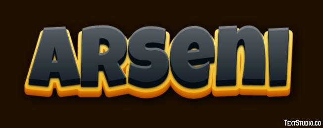 Arseni Эффект текста