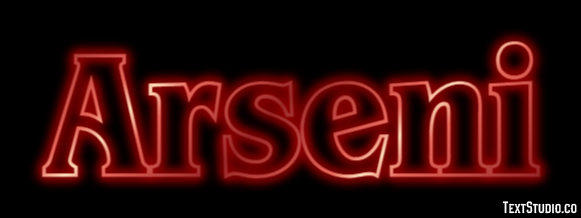 Arseni Эффект текста