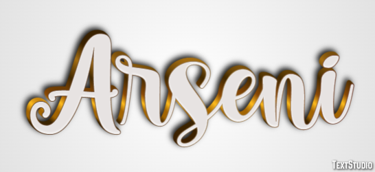 Arseni Эффект текста