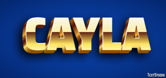 Cayla Text Effect