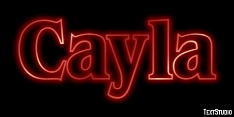 Cayla Text Effect