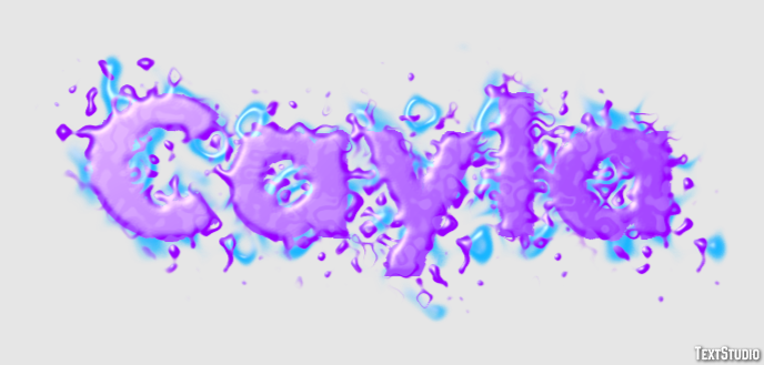 Cayla Efecto de Texto