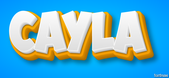 Cayla Text Effect