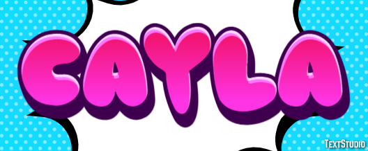 Cayla Efecto de Texto