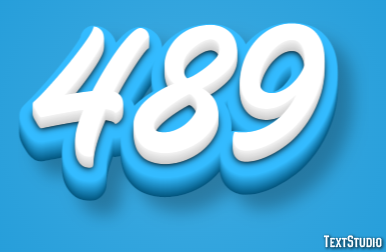 489 Text Effect