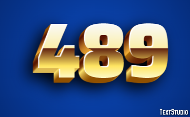 489 Text Effect