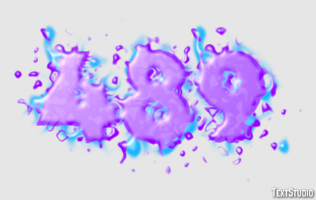 489 Text Effect