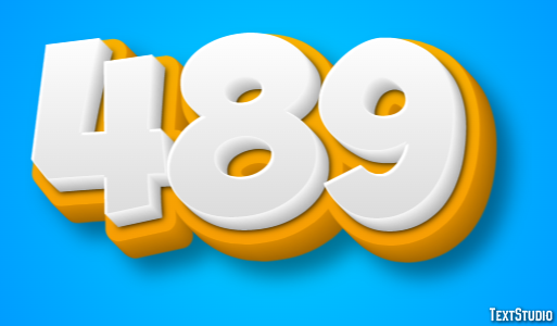 489 Text Effect