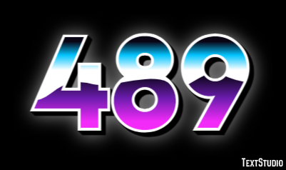 489 Text Effect
