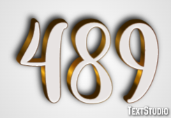 489 Text Effect