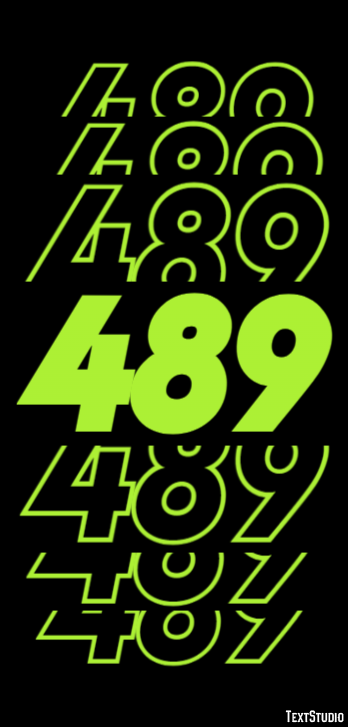 489 Text Effect