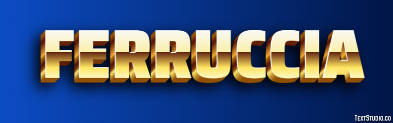 Ferruccia Effetto testo