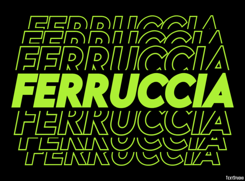 Ferruccia Effetto testo