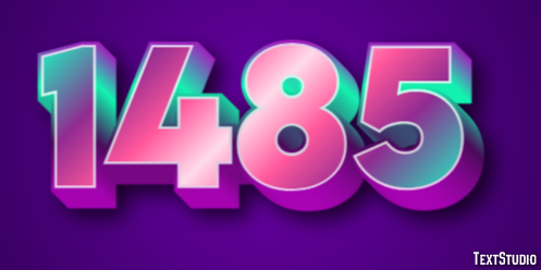 1485 Effetto testo