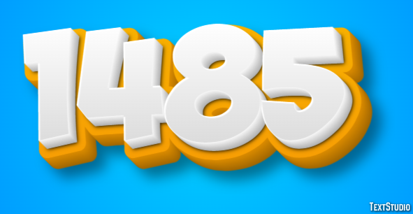 1485 Effetto testo