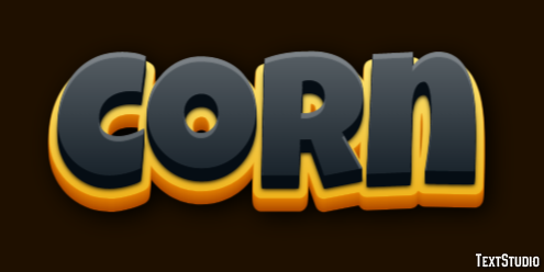Corn Text Effect