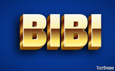 Bibi Text Effect