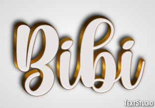 Bibi Text effect