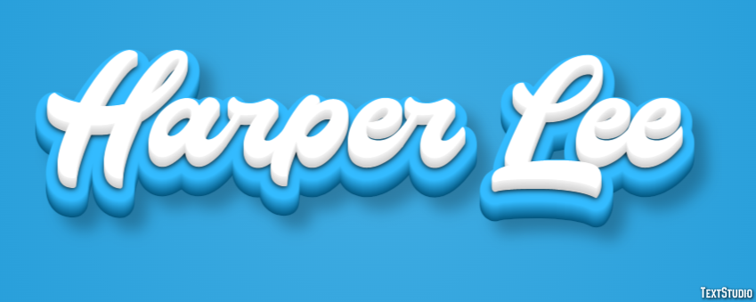 Harper Lee Texteffekt
