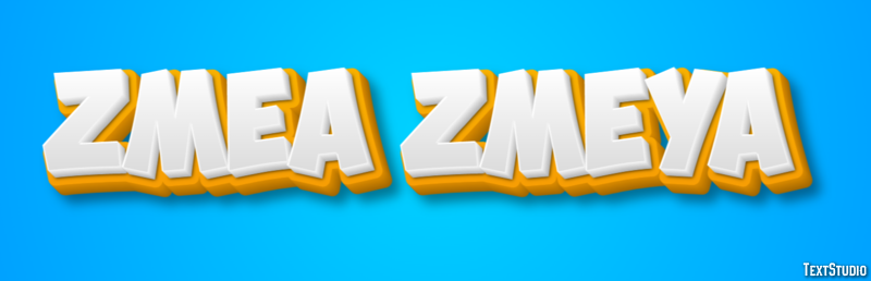 змея zmeya Текстовый эффект