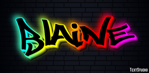 Blaine Efekt tekstowy