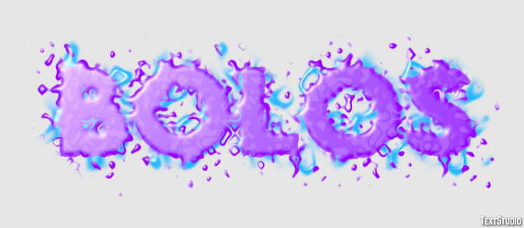 Bolos Texteffekt