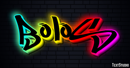 Bolos Texteffekt