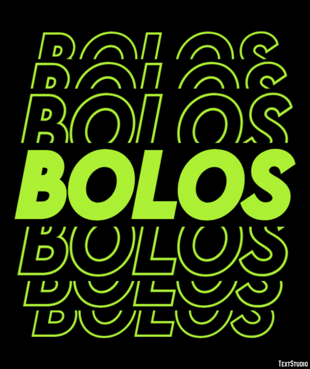 Bolos Texteffekt
