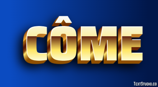 Côme Text Effect