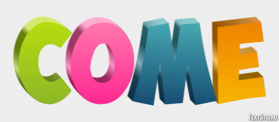 Côme Texteffekt