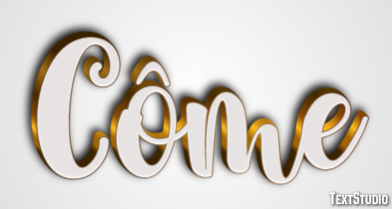 Côme Texteffekt